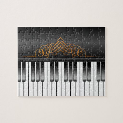 Piano Keyboard Jigsaw Puzzles Zazzle