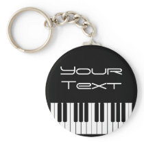 Piano Keyboard Key Chain