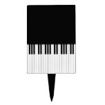 Piano Keyboard Keys Cake Picks
