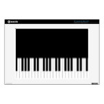 Piano Keyboard Keys Decal For 13" Laptop