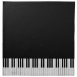 Piano Keyboard Keys Napkins