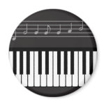 Piano Keyboard Magnets