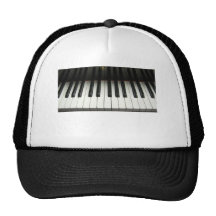 Piano Keyboard Mesh Hats