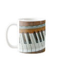 Piano Keyboard mugs by JaguarPhotos Piano Keyboard mugs