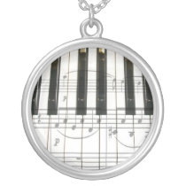 Piano Keyboard Necklaces