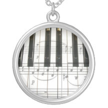 Piano Keyboard Necklaces
