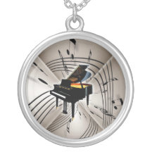 Piano Keyboard Necklaces