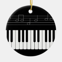 Piano keyboard ornaments