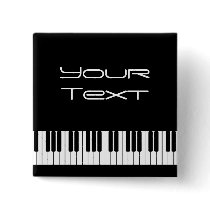 Piano Keyboard Pin Back Button