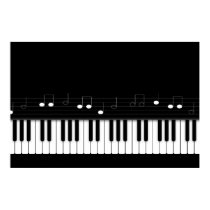 Piano keyboard posters