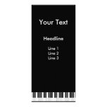 Piano Keyboard Rack Card rack cards