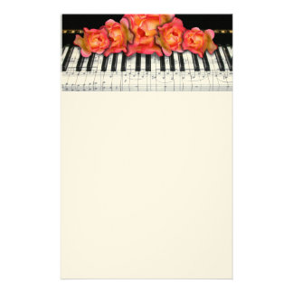 Music Notes Stationery | Zazzle