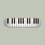piano keyboard skate board