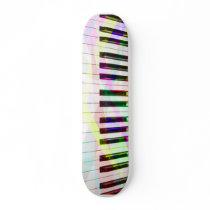 Piano Keyboard Skate Deck