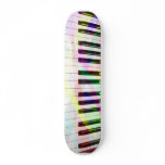 Piano Keyboard Skate Deck