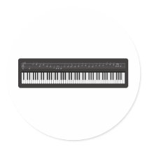 Piano Keyboard Stickers