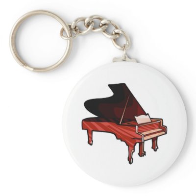 Piano keychains