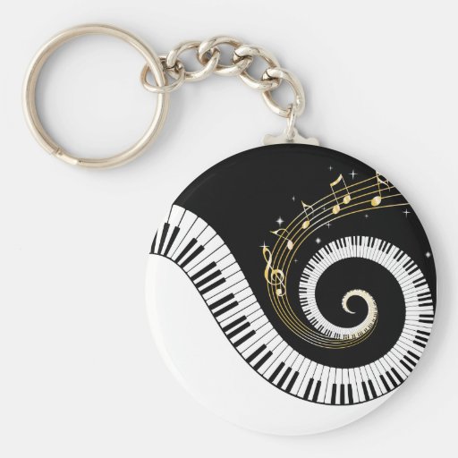 Music Keychains & Music Key Chain Designs Zazzle