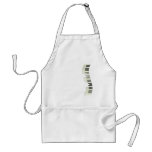 PIANO KEYS APRON
