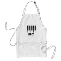 Piano Keys Apron