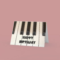 Piano Keys cards