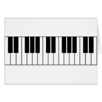 Piano Keys cards