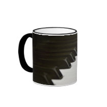 Piano Keys coffee mug mugs