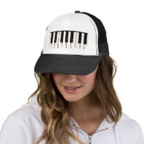 Piano Keys Trucker Hat
