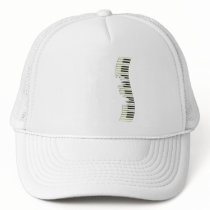 PIANO KEYS TRUCKER HAT
