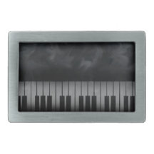 Piano Keys Keyboard Belt Buckle