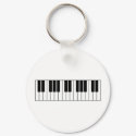 Piano Keys keychains