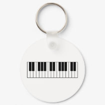 Piano Keys keychains