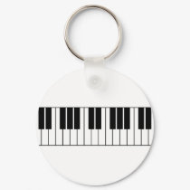 Piano Keys keychains