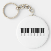 Piano Keys Keychains