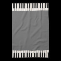 Piano Keys kitchen towels