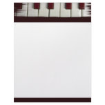 Piano Keys Letterhead