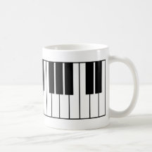 Piano Keys Mugs