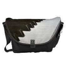 Piano Keys music lover messenger bag L messenger bags