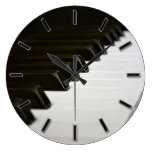 Piano Keys music lover wall clock