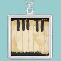 piano keys necklace necklaces