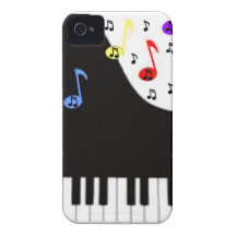 Piano Keys & Notes Case-Mate iPhone 4 Case