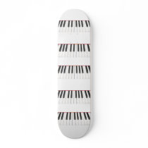 piano keys, piano keys, piano keys, piano keys,... skateboards