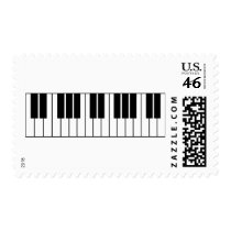 Piano Keys postage