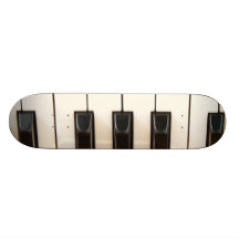 Piano Keys Skate Board Deck