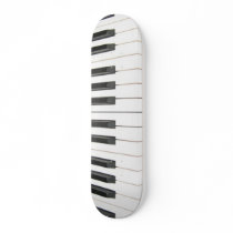 piano keys skateboards