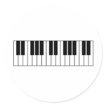 Piano Keys stickers
