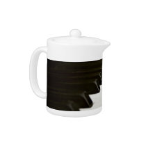 Piano Keys teapot teapots