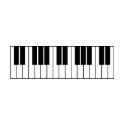 Piano Keys t-shirts