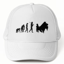 Piano lovers gifts for Pianists - Bach Mozart hats by Funkart Piano lovers gifts for Pianists - Bach Mozart hats