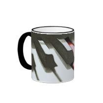 Piano mugs by REDINARD Piano mugs